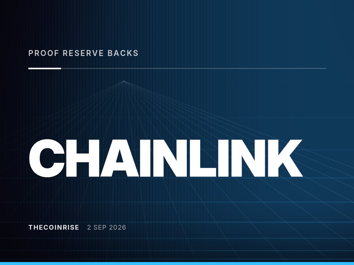 Chainlink 储备证明现在支持怀俄明州发行的稳定代币