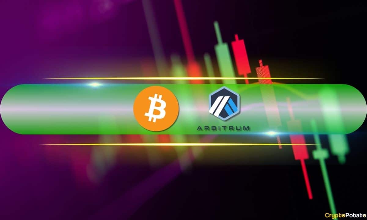 ARB 再次两位数飙升,BTC 从跌至 76,000 美元中恢复:市场观察