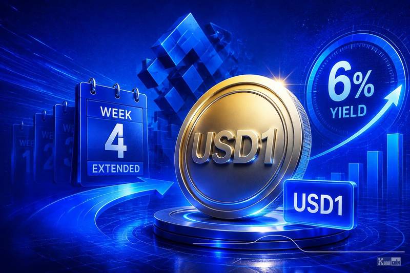 币安将 USD1 空投延长 4 周,收益率保持 6%