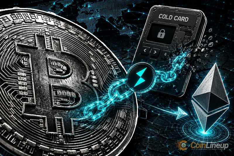 Coldcard 盗窃案中的 20.5 BTC 通过 THORChain 转移至以太坊