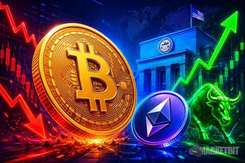 美联储加息押注升温,比特币下跌 3,000 美元,但多头坚守