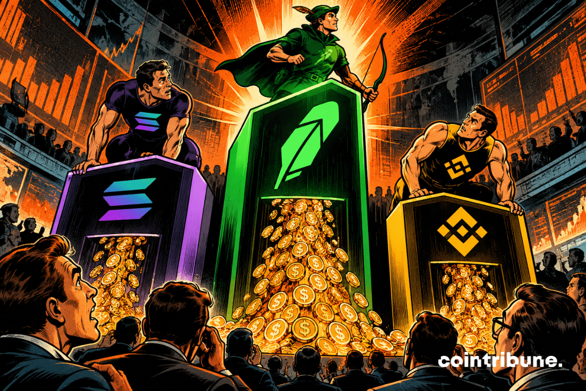 加密：Robinhood Chain 在区块链收入方面领先