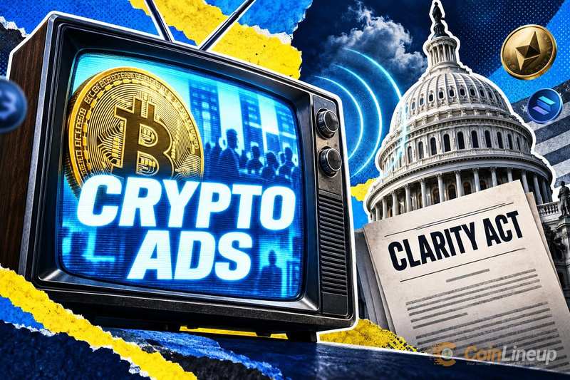 加密货币团体推出电视广告以推动 CLARITY 法案通过