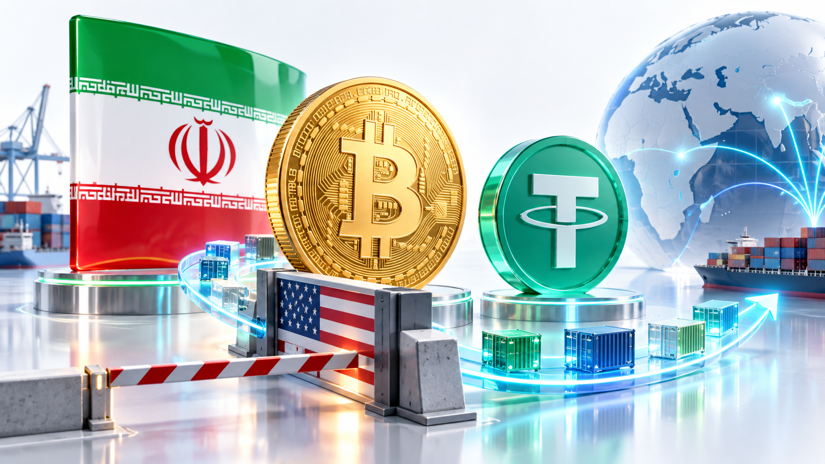 随着美国制裁收紧,伊朗转向比特币和 USDT 进行贸易