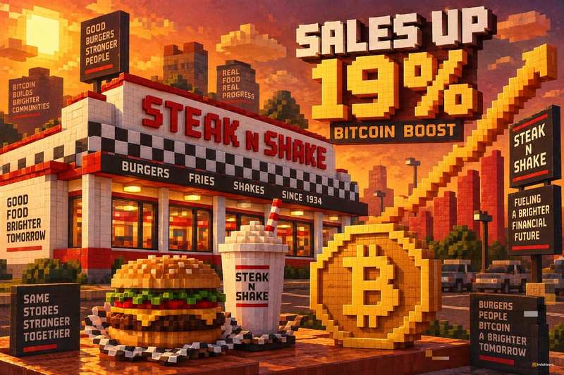 Steak 'n Shake 称比特币帮助同店销售额增长 19%