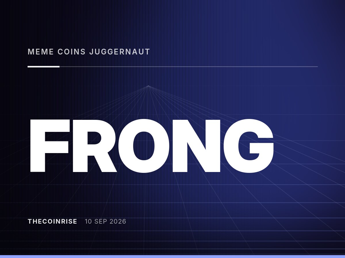 Meme 币 JUGGERNAUT 和 FRONG 在出现在 Robinhood Chain 资产页面后飙升
