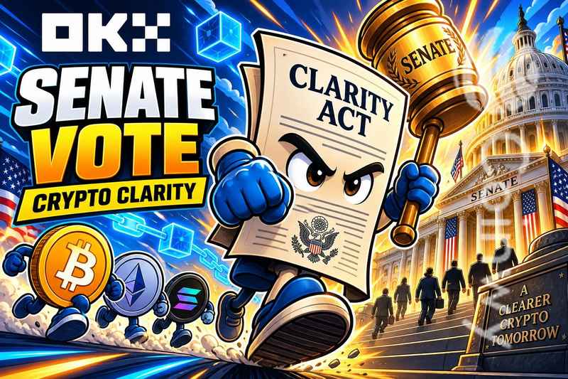 OKX 称参议院将对推进《CLARITY 法案》进行投票