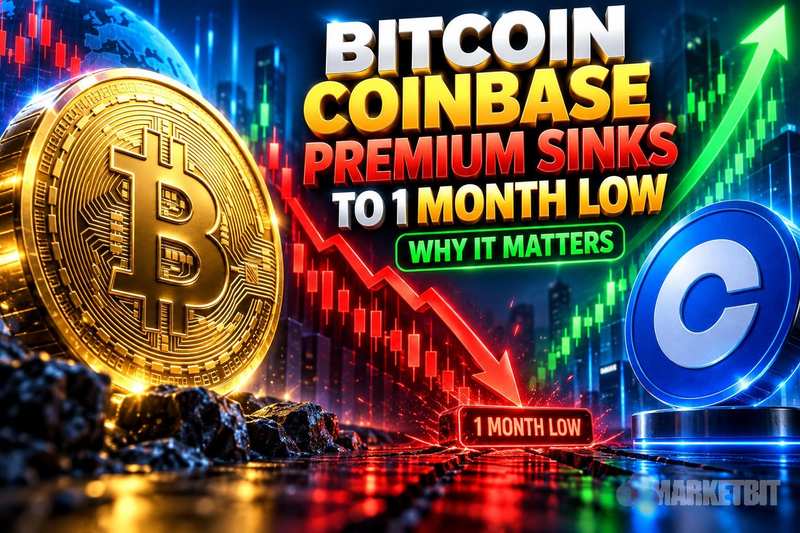 比特币 Coinbase 溢价跌至一个月低点:为何重要