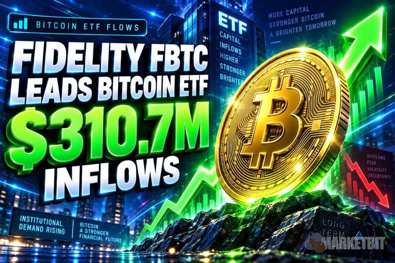 富达 FBTC 以 3.107 亿美元净流入引领比特币 ETF 资金流