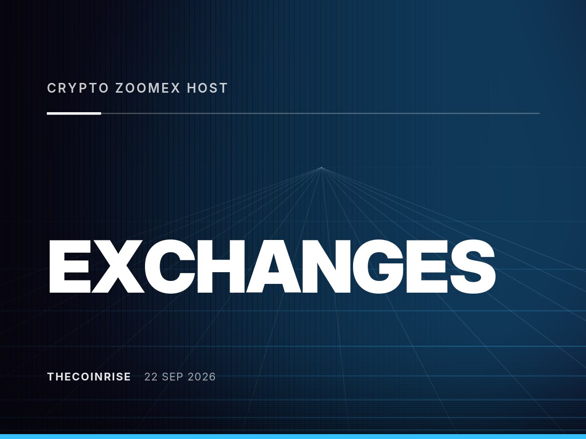 加密货币交易所 Zoomex 将在 TOKEN2049 新加坡站举办交易员派对